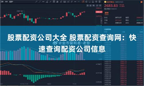 股票配资公司大全 股票配资查询网：快速查询配资公司信息