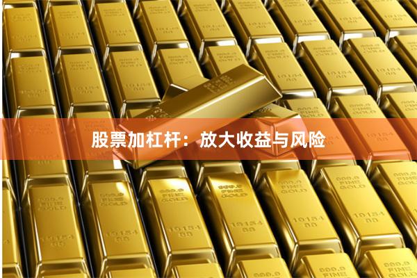 股票加杠杆：放大收益与风险